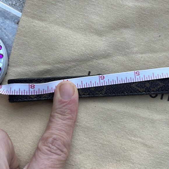 14 Louis Vuitton Monogram Canvas Key Wristlet Strap Attachment - Picture 9 of 10